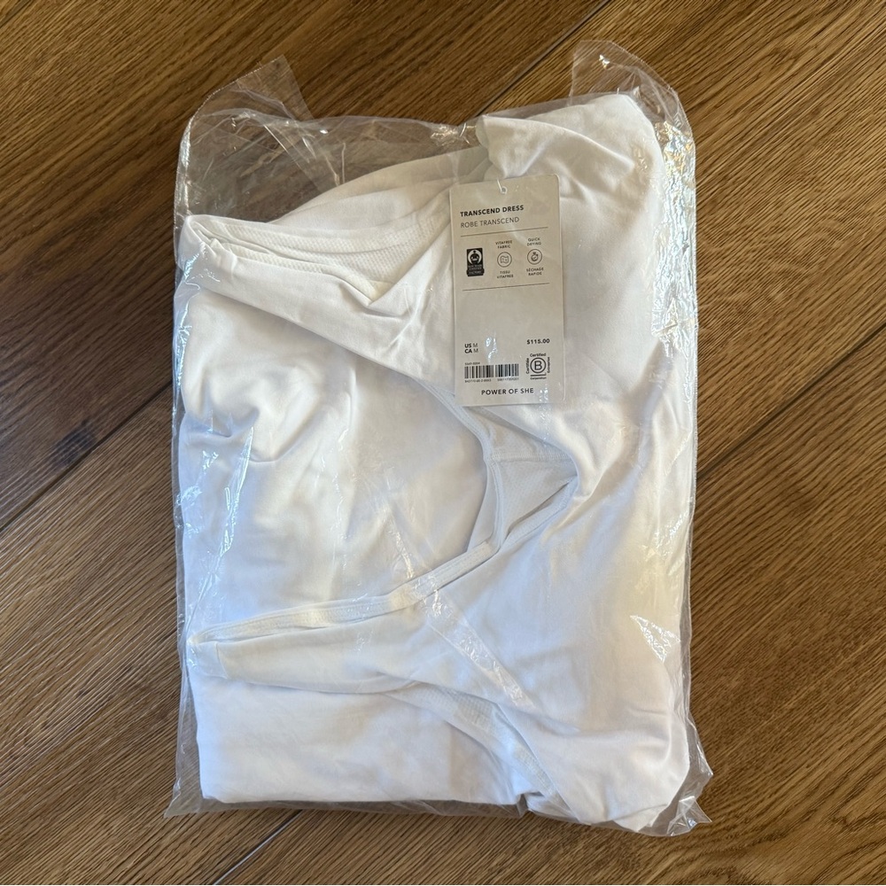 Athleta White Transcend Dress - NWT